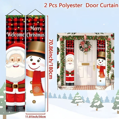 แบนเนอร์และธงคริสต์มาส - 图片14