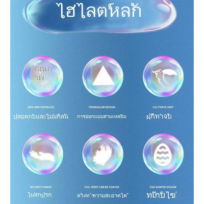 ดินสอสีปลอดสารพิษ อุปกรณ์วาดภาพสำหรับเด็ก - 图片4