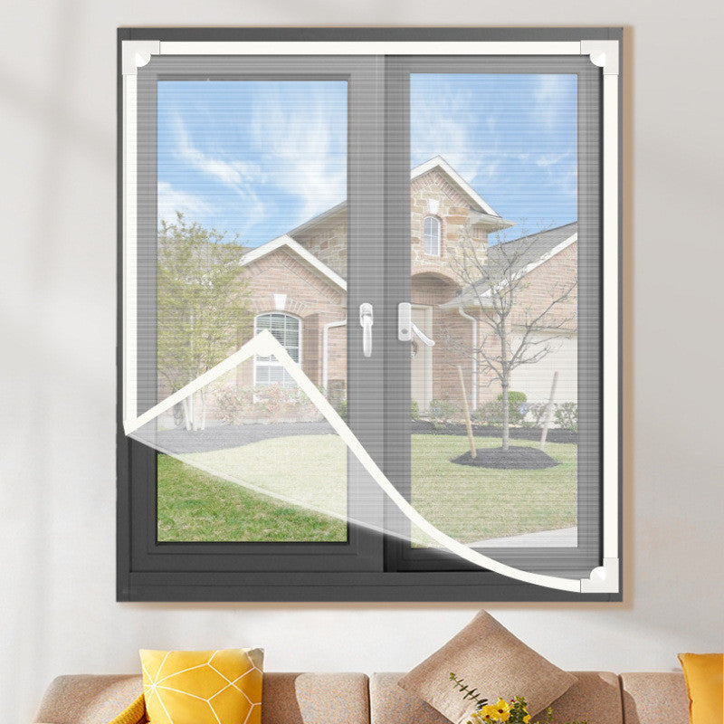 มุ้งหน้าต่างกันยุง มุ้งลวดแม่เหล็ก DIY มุ้งกันแมลง ติดตั้งง่าย สามารถตัดได้อย่างอิสระ - 图片8