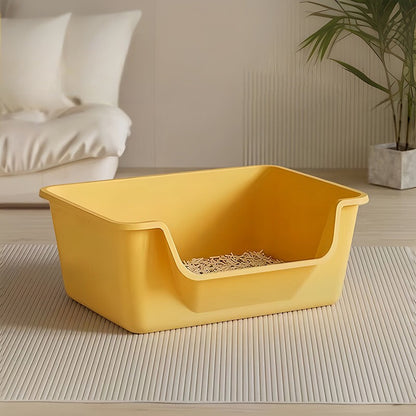 กระบะทรายแมวขนาดใหญ่พิเศษ ขอบสูง กันน้ำกระเด็น - 图片15