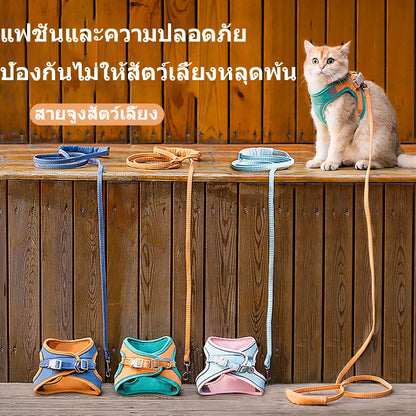 สายจูงสัตว์เลี้ยงสะท้อนแสงหลากสีสัน - 图片1