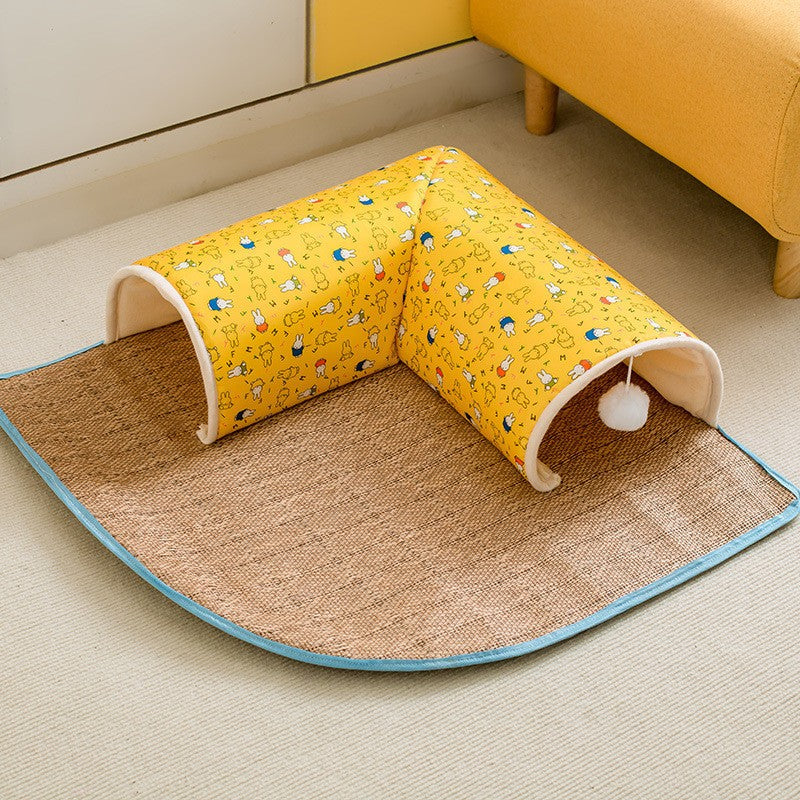 อุโมงค์แมว ที่นอนแมวแสนสบายแบบสองinหนึ่ง - 图片9