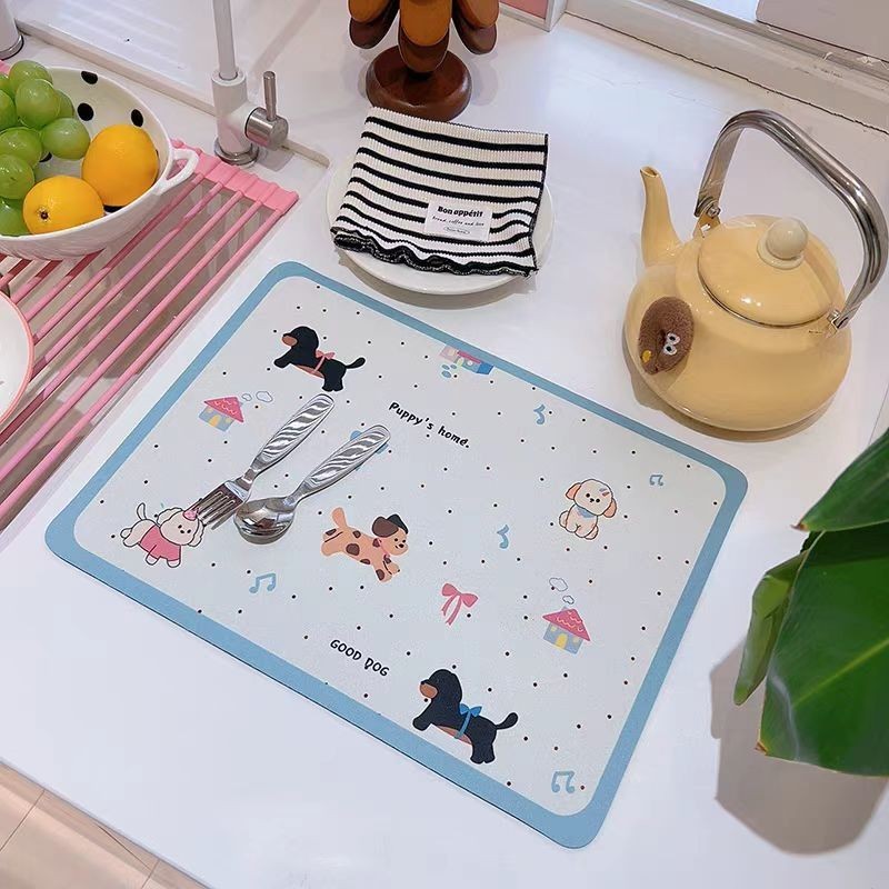แผ่นยางซับน้ำในครัว - 图片20