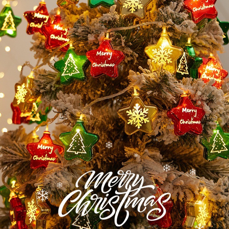 ไฟ LED หลากสีขนาดเล็กสไตล์คริสต์มาส - 图片5