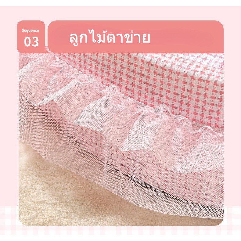เตียงสัตว์เลี้ยงนุ่มๆ สีมาการอง - 图片2