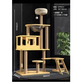 อพาร์ทเมนต์แมวไม้ขนาดใหญ่ - 图片6