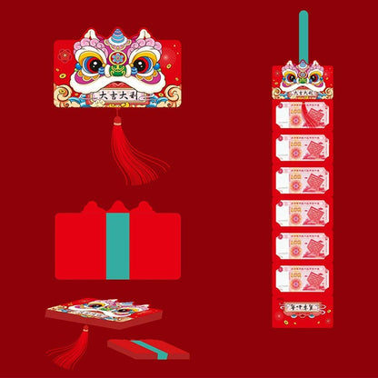 ซองแดงพับได้ ปี 2026: ดีไซน์น่ารัก ความหมายมงคล เหมาะสำหรับเทศกาลตรุษจีน - 图片9