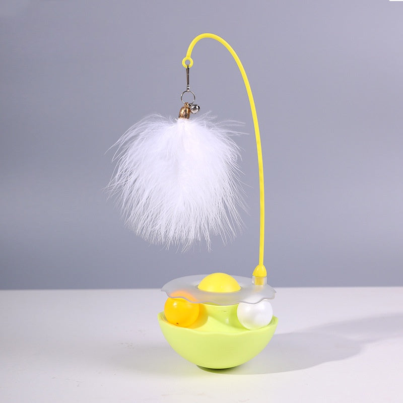 ของเล่นขนนกหมุนได้ 360° สำหรับแกล้งแมว - 图片7