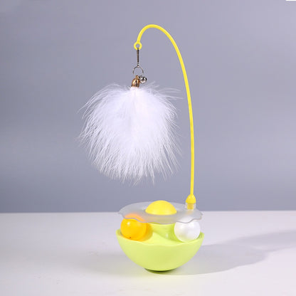 ของเล่นขนนกหมุนได้ 360° สำหรับแกล้งแมว - 图片7