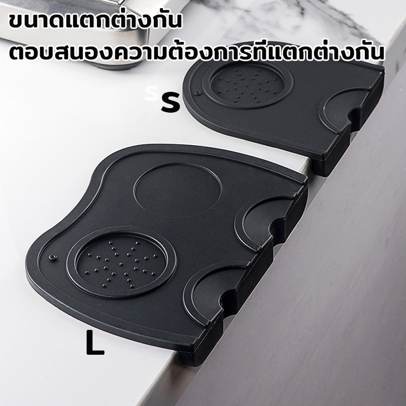 ที่กดเมล็ดกาแฟ อุปกรณ์ชงกาแฟ ดีไซน์มุมและร่องคู่ หนาพิเศษกันลื่น - 图片1