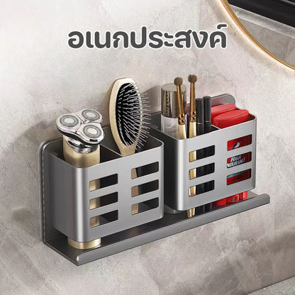 ที่แขวนติดผนังห้องน้ำ ที่ใส่หวี กล่องเก็บของอเนกประสงค์ - 图片1