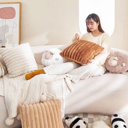 ปลอกหมอนอิงสีพื้น - 图片2