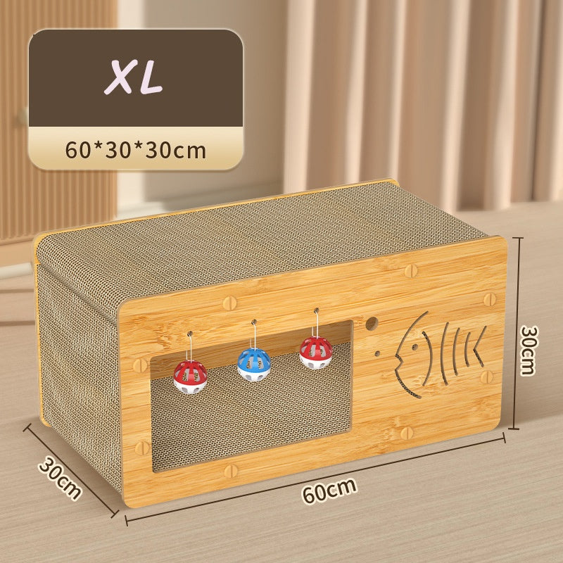 บ้านแมวกระดาษ กล่องบ้านแมวใหญ่ - 图片11