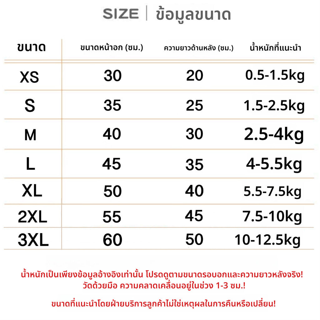 เสื้อกันหนาวสัตว์เลี้ยง - 图片1