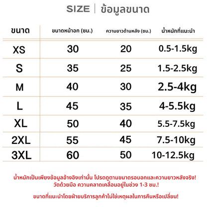 เสื้อกันหนาวสัตว์เลี้ยง - 图片1