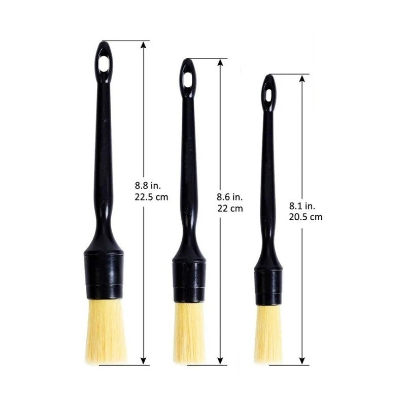 แปรงทำความสะอาดภายในรถยนต์ แปรงทำความสะอาดรายละเอียด - 图片7