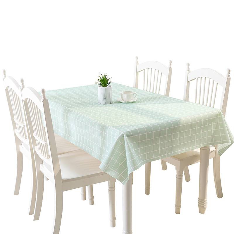 ผ้าปูโต๊ะลายตารางกันน้ำและกันลื่น - 图片1