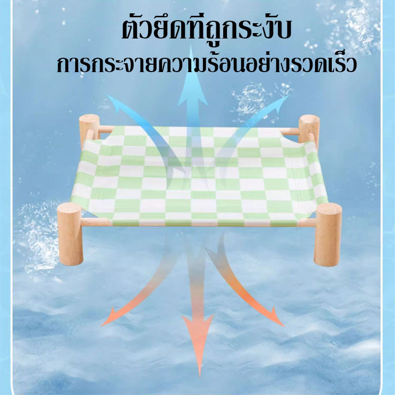 ที่นอนแมวเจลระบายความร้อน แผ่นรองนอนแมวระบายความร้อน รับน้ำหนักได้ดี - 图片4