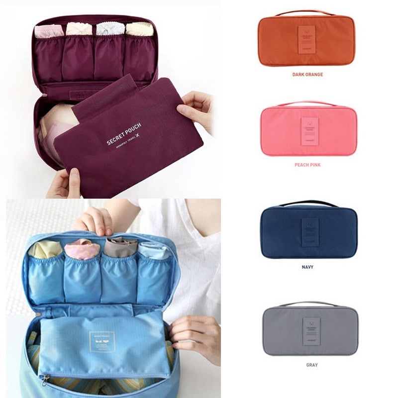 ถุงเก็บชุดชั้นในแบบพับได้ ความจุขนาดใหญ่ - 图片1