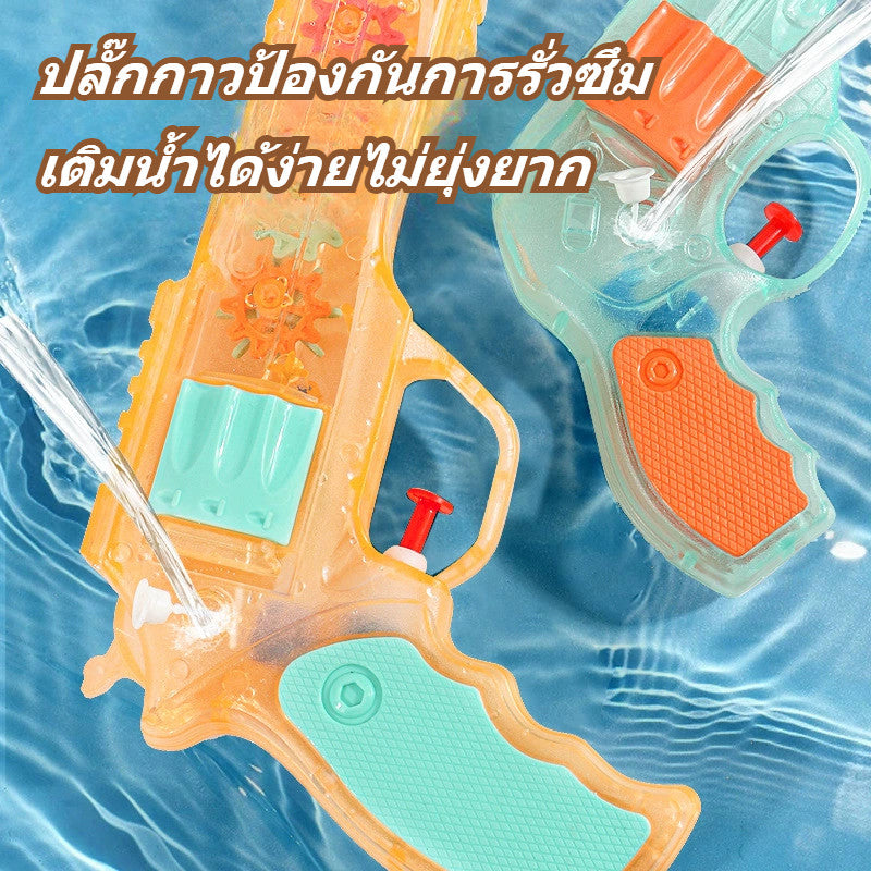 ปืนฉีดน้ำรูปการ์ตูน 2-in-1 ของเล่นปืนฉีดน้ำสำหรับเทศกาลน้ำ ของเล่นสำหรับเด็ก - 图片2