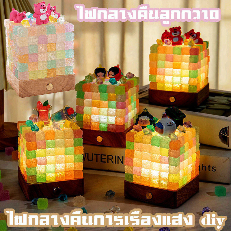 โคมไฟกลางคืน DIY จากลูกอม - 主图