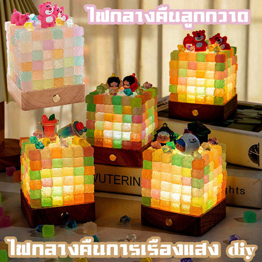 โคมไฟกลางคืน DIY จากลูกอม - 主图