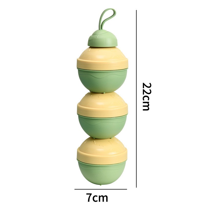 กล่องใส่ผงนมพกพา 3/4 ชั้น - 图片15