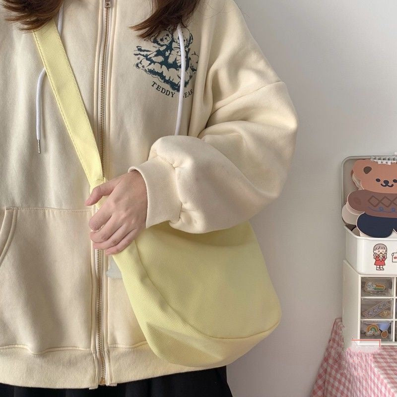 กระเป๋าสะพายไหล่ผ้าแคนวาสสุดเก๋ - 图片2