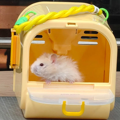 กรงหนูพกพาพร้อมดีไซน์มีรูพรุน ทำความสะอาดง่าย - 图片3