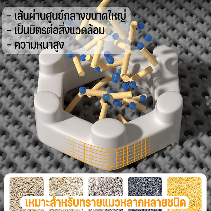 ถังเก็บทรายแมวขนาดใหญ่พิเศษ - 图片5