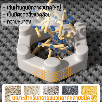 ถังเก็บทรายแมวขนาดใหญ่พิเศษ - 图片5