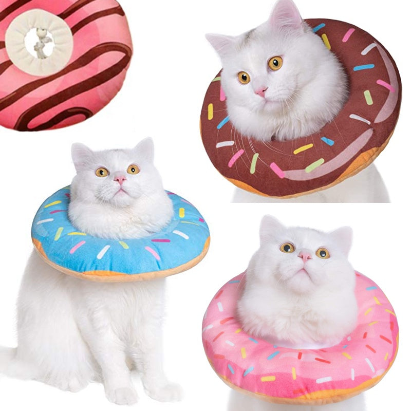 ปลอกคอป้องกันการเลียรูปทรงโดนัท - 图片3