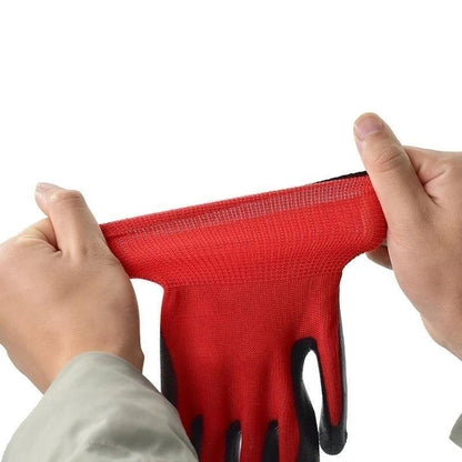 ถุงมือยางสำหรับงานช่าง กันบาด กันลื่น บรรจุ 24 ชิ้น - 图片5