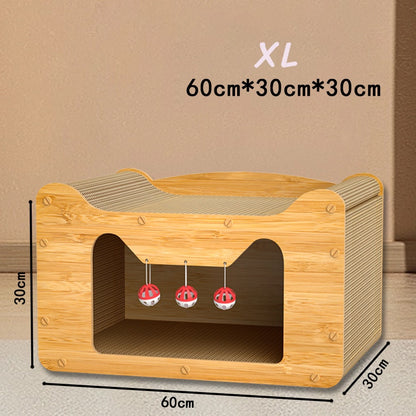 บ้านแมวกระดาษ กล่องบ้านแมวใหญ่ - 图片10