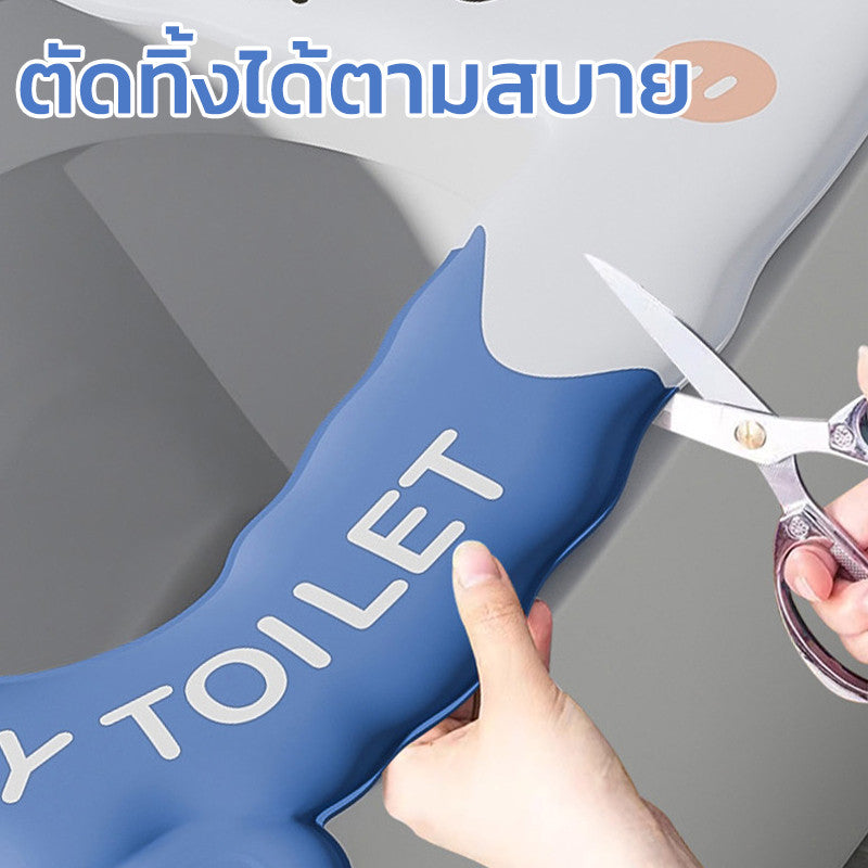 แผ่นรองนั่งชักโครก EVA แบบหนาและกันน้ำ ลายการ์ตูน - 图片5