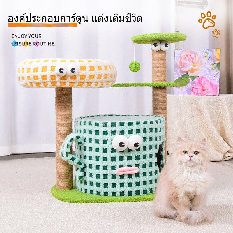 เสาสำหรับลับเล็บแมว - 图片1