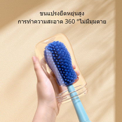 ชุดแปรงทำความสะอาดขวดนมเด็ก 4in1 - 图片1