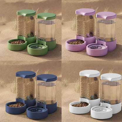 เครื่องให้อาหารสัตว์เลี้ยงอัตโนมัติ ให้อาหาร รดน้ำ - 图片7