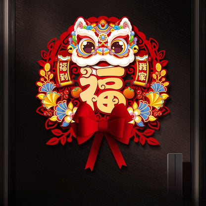 ของตกแต่งตรุษจีนปี 2026: ดีไซน์การ์ตูนสัตว์ 12 ราศีแบบ 3 มิติ - 图片26