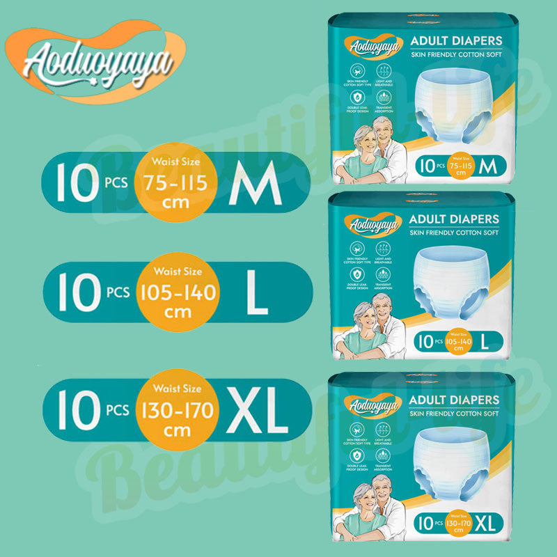 Oduaya ผ้าอ้อมผู้ใหญ่ แพ็ค 10 ชิ้น - 图片1