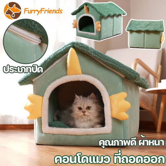 กรงสุนัขและแมวแบบกึ่งปิด - 主图