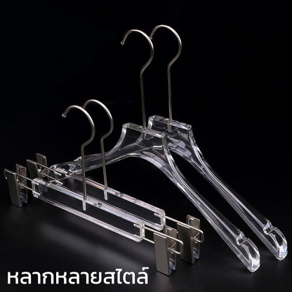 ไม้แขวนเสื้อและไม้แขวนกางเกงอะคริลิกใหม่เอี่ยม ทนทานและคุณภาพเยี่ยม - 图片4