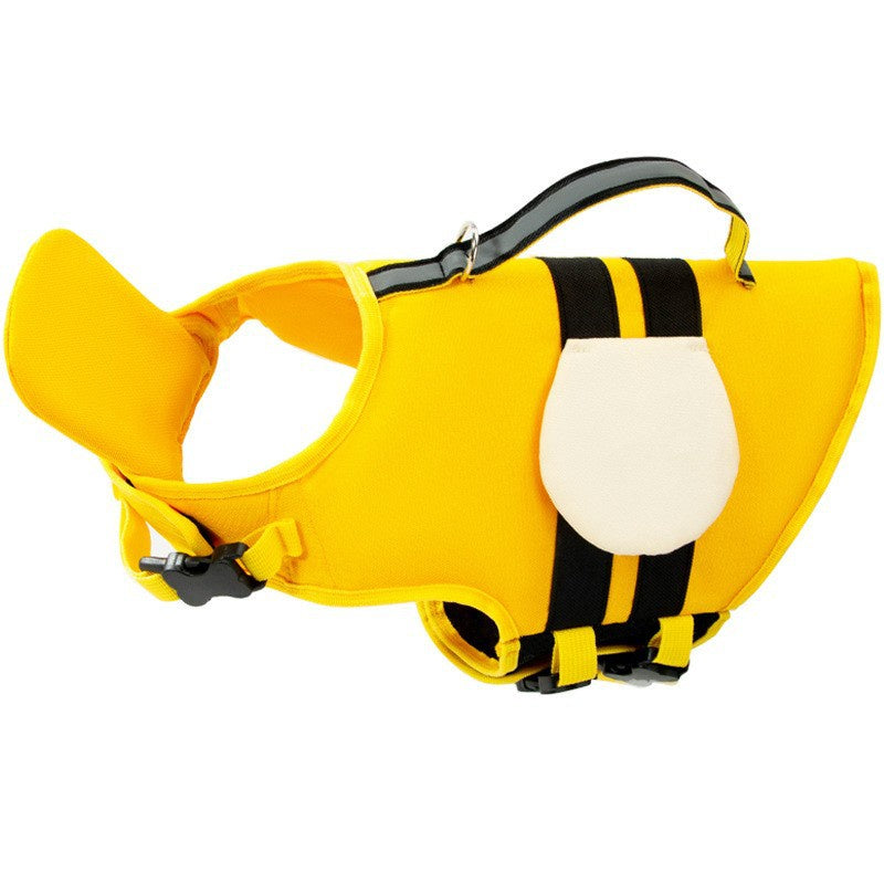 Dog Life Jacket, High Floatation, Reflective, with Rescue Handle, Removable, for Safety, for Dogs