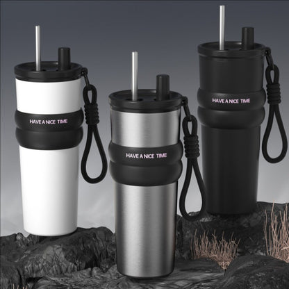 Mladen 710ML ถ้วยเก็บความร้อน 316 สแตนเลส ทั้งร้อนและเย็น รักษาอุณหภูมิ ถ้วยน้ำแข็ง