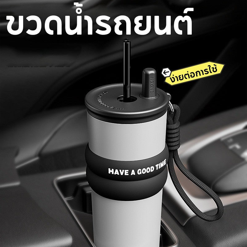 Mladen 710ML ถ้วยเก็บความร้อน 316 สแตนเลส ทั้งร้อนและเย็น รักษาอุณหภูมิ ถ้วยน้ำแข็ง