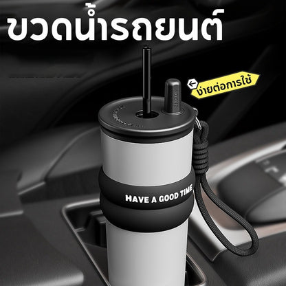 Mladen 710ML ถ้วยเก็บความร้อน 316 สแตนเลส ทั้งร้อนและเย็น รักษาอุณหภูมิ ถ้วยน้ำแข็ง