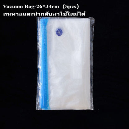 เครื่องซีลสุญญากาศ 3-in-1 เครื่องซีลแบบพกพาพร้อมใบมีด สำหรับซีลสุญญากาศ