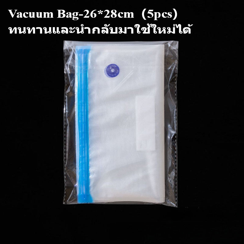 เครื่องซีลสุญญากาศ 3-in-1 เครื่องซีลแบบพกพาพร้อมใบมีด สำหรับซีลสุญญากาศ