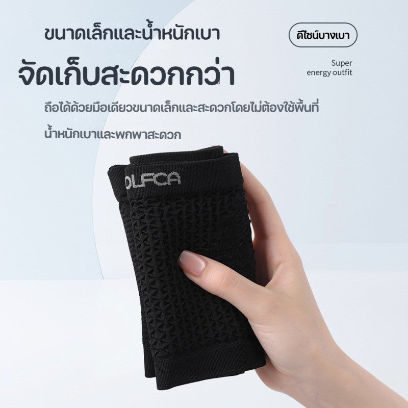 กระเป๋าคาดเอวสำหรับวิ่ง ทำจากผ้าตาข่ายระบายอากาศ ความจุขนาดใหญ่ สวมใส่สบาย