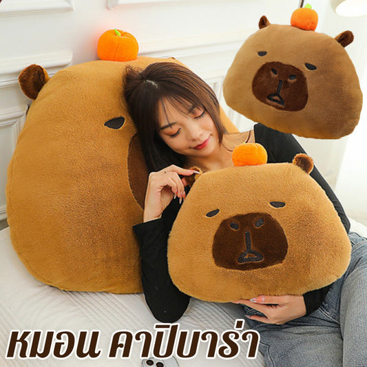 หมอน คาปิบาร่า หมอนตุ๊กตาน่ารัก ของเล่นตุ๊กตา 40/60CM